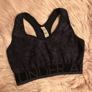 Under Armour Sports Bra - Black & Gray